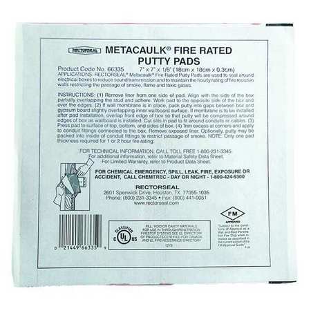 Fire Barrier Putty,bag,7