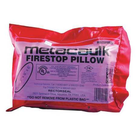 Fire Barrier Pillow,6" L,3" W (10 Units