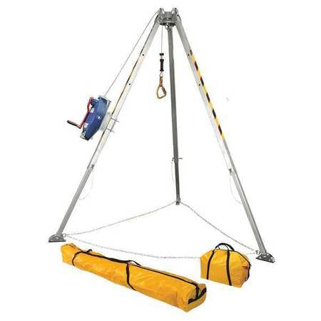 Confined Space System,aluminum,blue (1 U