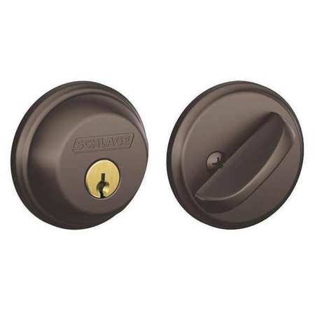 Deadbolt,oil Rubbed Bronze (1 Units In E