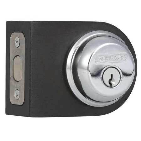 Deadbolt,bright Chrome,keyed Different (