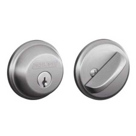 Deadbolt,satin Chrome,alike Keying (1 Un