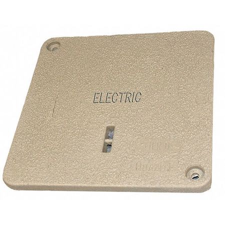 Underground Enclosure Cover,12-13/16" L