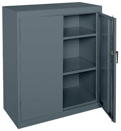 Shelving Cabinet,42" H,36" W,charcoal (3