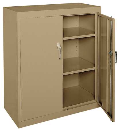 Shelving Cabinet,42" H,36" W,tropic Sand