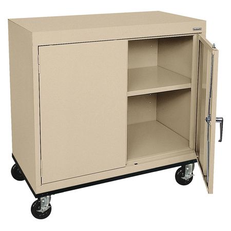 Shelving Cabinet,36" H,36" W,sand (1 Uni