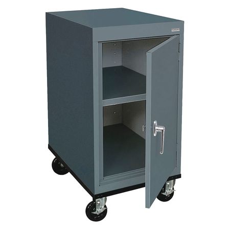 Shelving Cabinet,36" H,18" W,charcoal (1