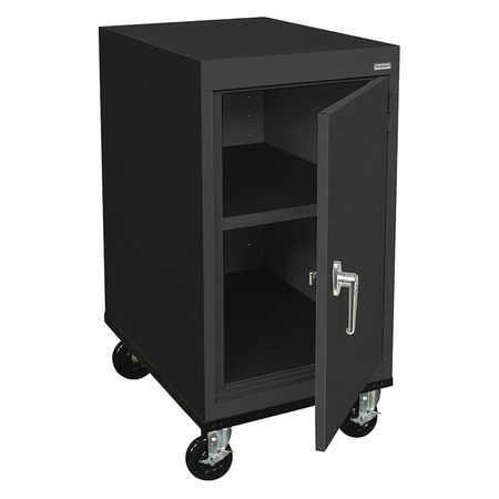 Shelving Cabinet,36" H,18" W,black (1 Un