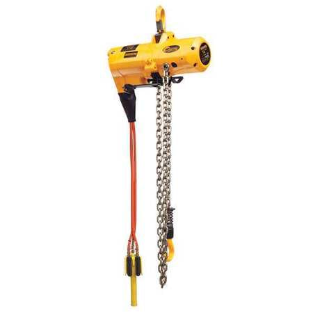 Air Chain Hoist,500 Lb. Cap.,10 Ft. Lift