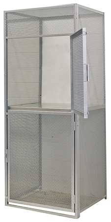 Starter Bulk Storage Locker,2 Tier,metal