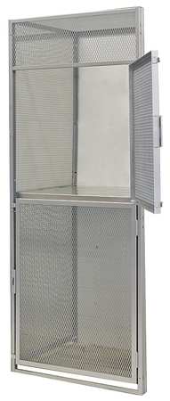 Add-on Bulk Storage Locker,2 Tier,metal