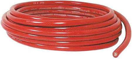 Battery Cable,4 Awg,1 Cond,25 Ft,red (1