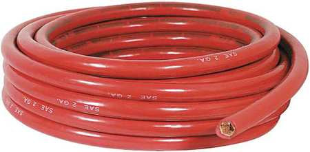 Battery Cable,2 Awg,1 Cond,25 Ft,red (1