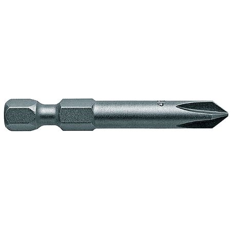 Power Bit,sae,1/4",hex Power Drive,pk5 (