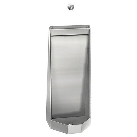 Floor Urinal,ss,3/4 Npt,polished Satin (