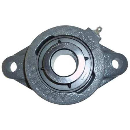 Flange Bearing,2-bolt,ball,1-1/2" Bore (