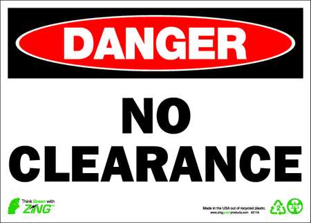 Danger Sign,7 X 10in,r And Bk/wht,eng (1