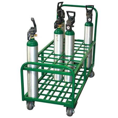 Cylinder Trolley,17-3/4 In. W,2400 Lb. (