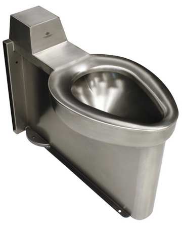 Toilet,ss,16 Ga,1.5 Npt,polished Satin (