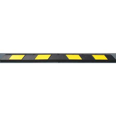 Parking Lot Wheel Stop,4"x6"x72",yellow