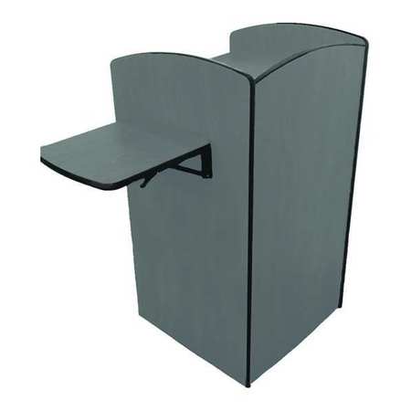 Flash Podium,gray With Rack Box (1 Units