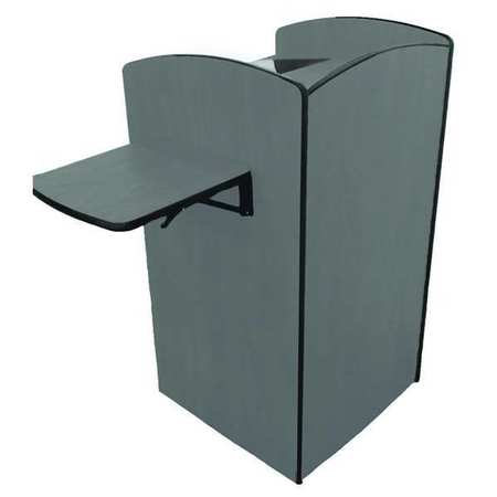 Flash Podium,gray With Viewport (1 Units