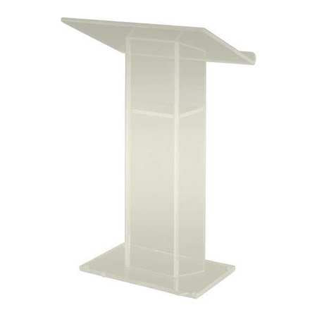 Frosted Large Acrylic Lectern,w/shelf (1