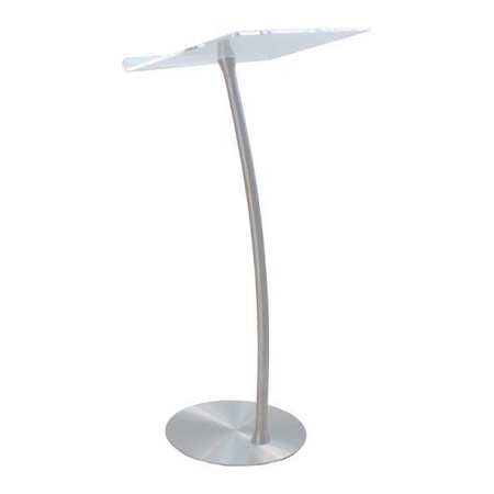 Acrylic Steel Column Arc Lectern (1 Unit