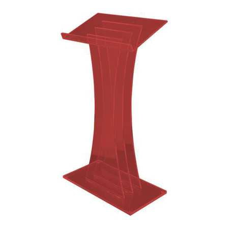 Tinted Acrylic Lectern,3-pane (1 Units I