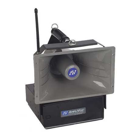 Wireless Powered Hailer Remote Speaker (