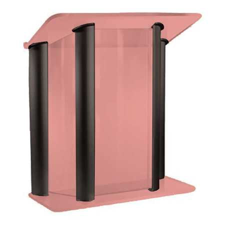 Tinted Acrylic Lectern,4 Black Post (1 U