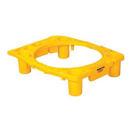 Brute Rim Caddy,44 Gal.,yellow (1 Units