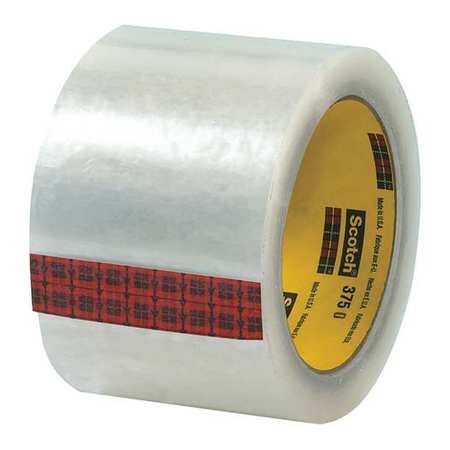 Carton Sealing Tape,3x55 Yd.,clear,pk6 (