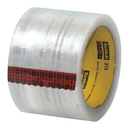 Carton Sealing Tape,3x55 Yd.,clear,pk6 (