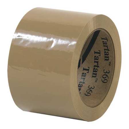 Carton Sealing Tape,3x110 Yd.,tan,pk24 (