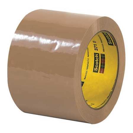 Carton Sealing Tape,3x110 Yd.,tan,pk6 (1