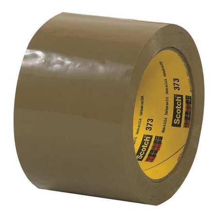 Carton Sealing Tape,3x110 Yd.,tan,pk6 (1