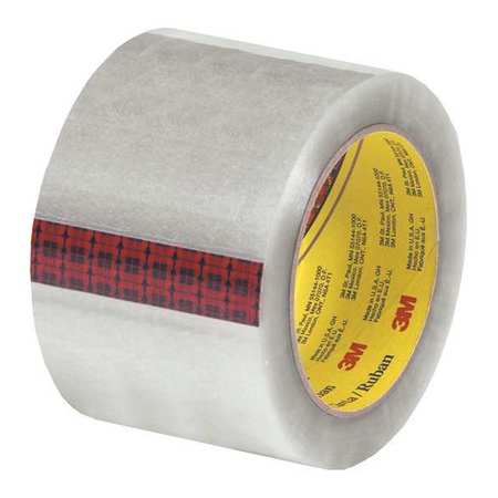 Carton Sealing Tape,3-3x110 Yd,clear,pk6