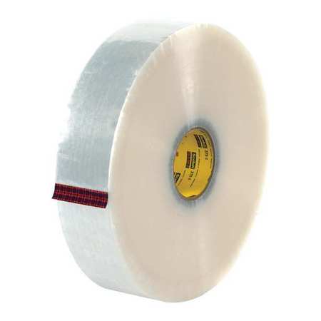 Carton Sealing Tape,3x1000 Yd.,clear,pk4