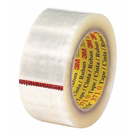 Carton Sealing Tape,2x55 Yd.,clear,pk6 (