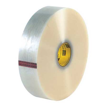 Carton Sealing Tape,2x1500 Yd.,clear,pk6