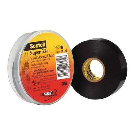 Electrical Tape,3/4x66ft,33+,pk100 (1 Un