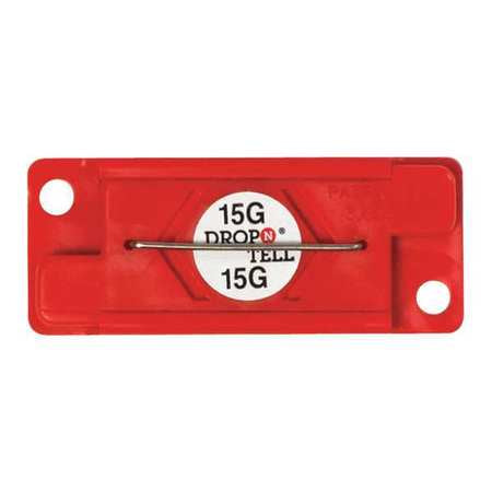 Drop-n-tell Indicator 15g,red,pk25 (1 Un