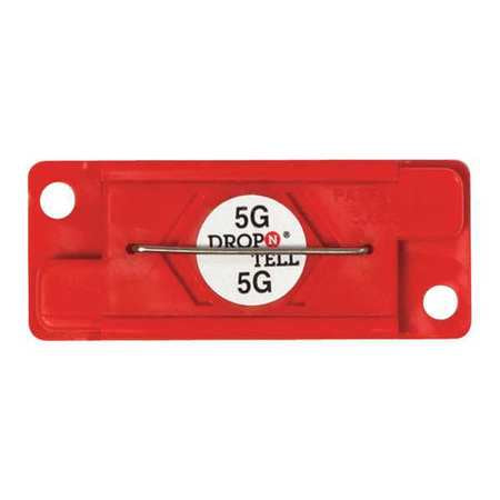 Drop-n-tell Indicator 5g,red,pk25 (1 Uni