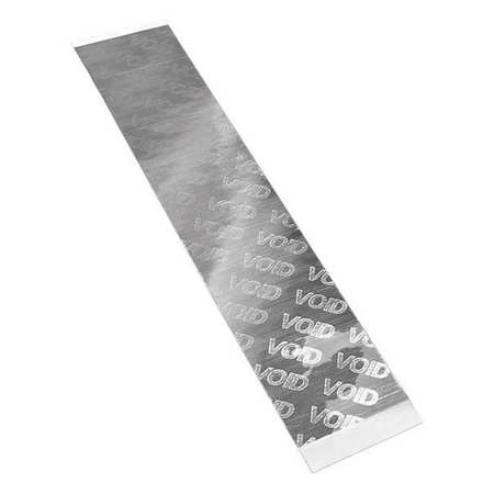 Label Product,silver,1"x6",pk10 (5 Units