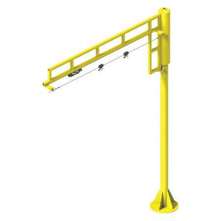 Floor Jib Kit,swing,9 Ft. X 6 Ft. Column