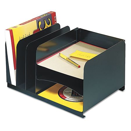 Organizer,vertical/horizontal,black (1 U