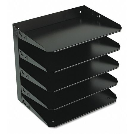 Organizer,horizontal,5 Tier,black (1 Uni