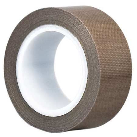 Ptfe Fabric Tape,brown,1/8"x36yd. (3 Uni