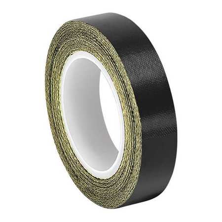 Ptfe Fabric Tape,black,5/8"x5yd. (2 Unit